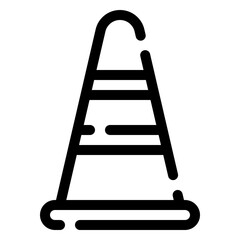 traffic cone icon