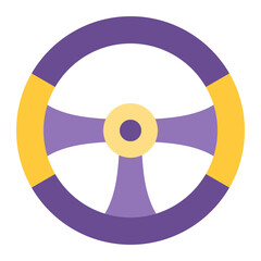 steering wheel icon