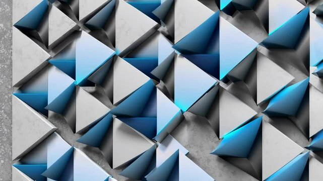 Abstract Trapezoid Gradient Concrete Design