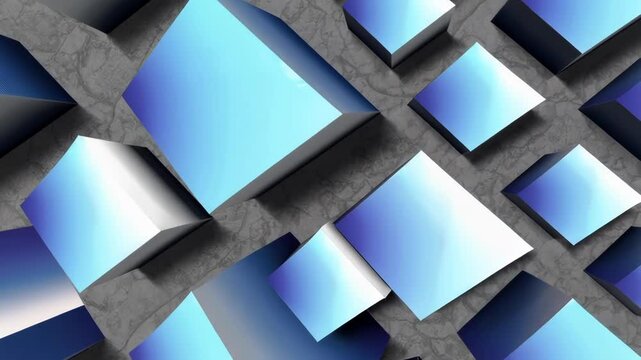 Modern Concrete Pattern with Gradient Trapezoids