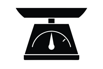 vector illustration of a scale