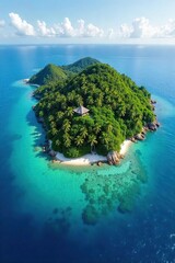 Secluded island paradise, untouched and pristine, available for private ownership Perfect for a tranquil retreat or exclusive development Enjoy breathtaking views and unparalleled privacy , sea, sand