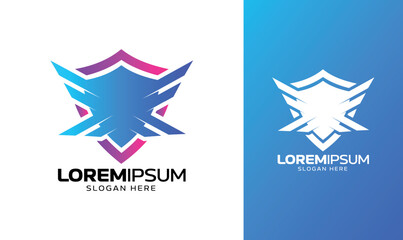 Obraz premium Royal security logo template