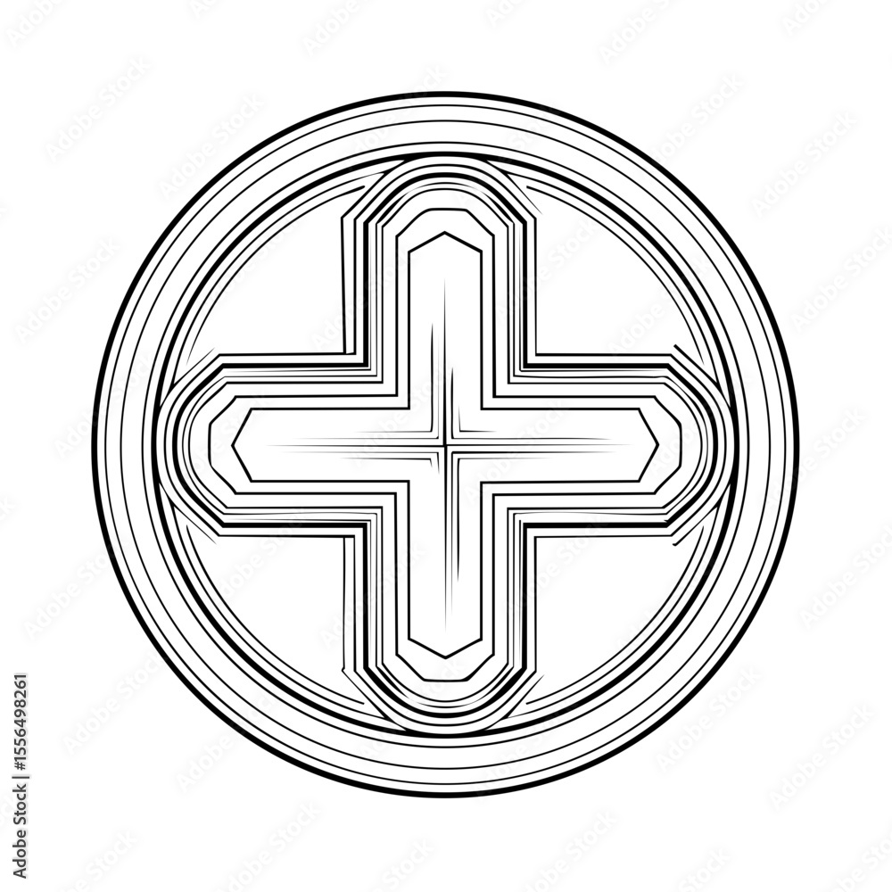 Aufkleber abstract black background perfect for use as a negative space template backdrop