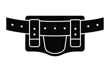 tool belt vector icon