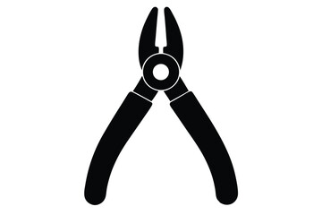 pliers isolated on white background