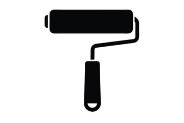 paint roller vector icon