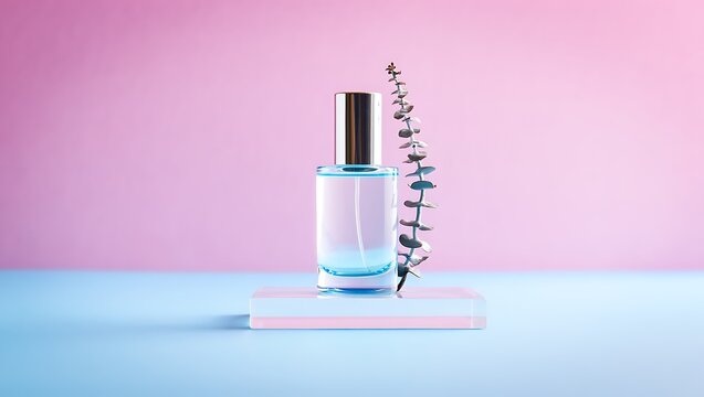 Surrealist cube library suspended in soft pastel clouds at sunset