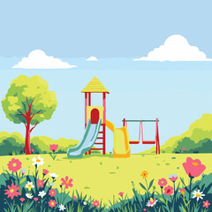 playground in the park