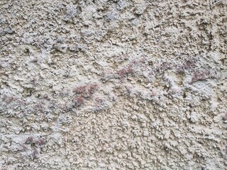 Texture - Old deteriorated brick house facade