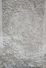 Texture - Old deteriorated brick house facade