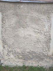 Texture - Old deteriorated brick house facade