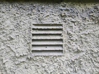 Texture - Old deteriorated brick house facade