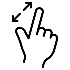 Obraz premium Zoom In Icon