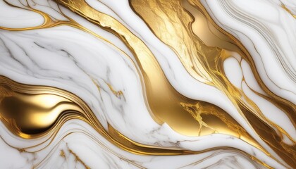 Obraz premium white gold marble texture pattern background