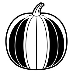 pumpkin isolated on white