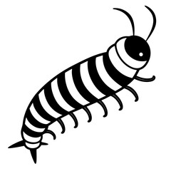 vector illustration of a bee