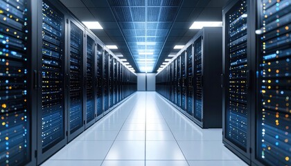 Server room interior