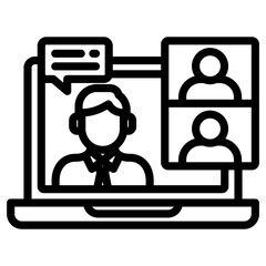 Online Training Icon