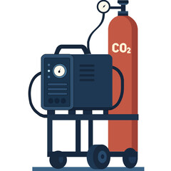 Welder Machine with Welding tank