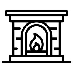 Fireplace Icon