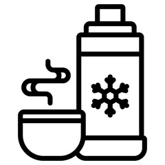 Hot Water Bottle Icon