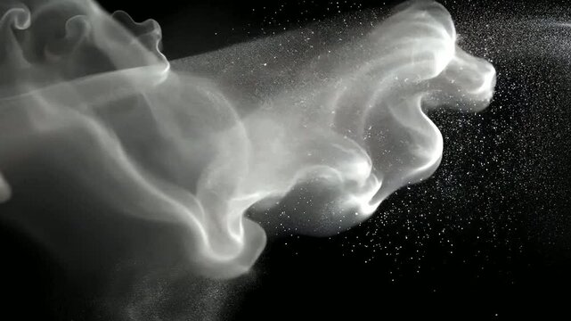 Dynamic Water Splash Against a Dark Background