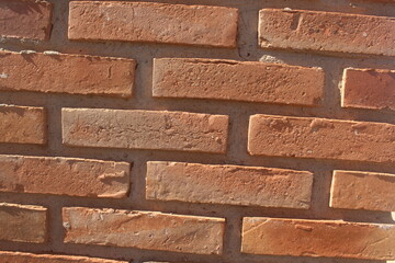 red brick wall, Brick Masonry