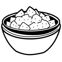 vector illustration of a cake