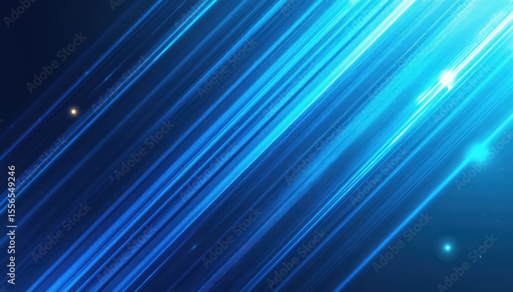 Aufkleber Abstract blue gradient with modern linear patterns creating a futuristic feel. Dynamic lines with smooth flow. Ideal for tech projects design backgrounds wallpaper.