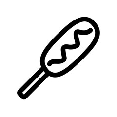 Hot Dog line icon