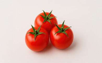 AI Photo of Tomatoes on Vine over Black