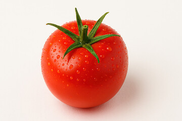 AI Photo of Tomatoes on Vine over Black