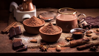 brown cocoa night with sepia tones