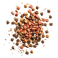 Pet food granules unleashed creativity transparent background cutout png for pet lovers