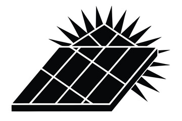 solar power vector icon