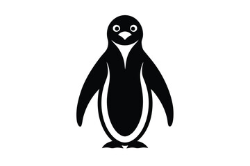 penguin on a white background