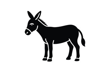 donkey vector illustration