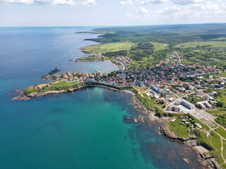 Fototapeta premium Black Sea coast near town of Ahtopol, Bulgaria