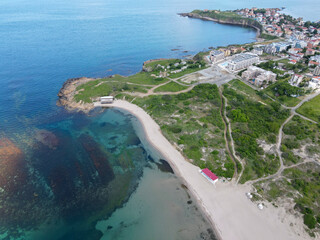 Black Sea coast near town of Ahtopol, Bulgaria
