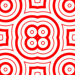 Circles pattern. Hoops seamless ornament. Dot motif. Circular figures backdrop. Rounds background. Rings wallpaper. Digital paper, textile print, web design, abstract image. Vector illustration.