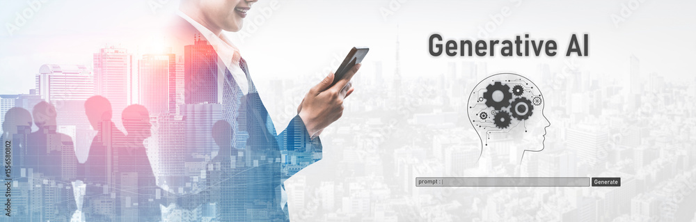 Poster ai assistant with llm, big data, machine learning, and generative ai powers prompt engineering and s
