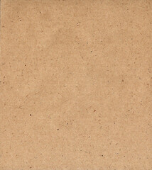 Craft paper texture background. Grunge kraft carton wallpaper. Old cardboard sheet. 