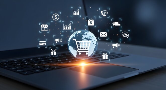 Global E-commerce: Connecting Businesses and Consumers Worldwide Through Digital Platforms