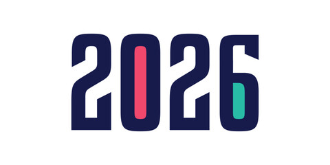2026 logo design element vector with creative concept design idea