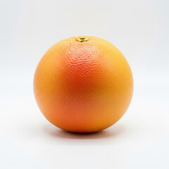 Grapefruit on white background