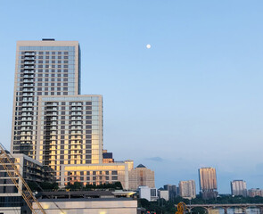 Austin Skyline at Dusk
