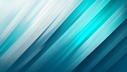 Fototapeta premium abstract diagonal lines background blue teal and white gradient