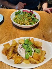 Za’atar Potatoes & Herbed Rice