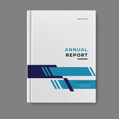 Obraz premium annual report business template cover design